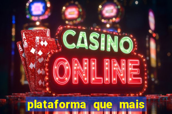 plataforma que mais paga no fortune tiger